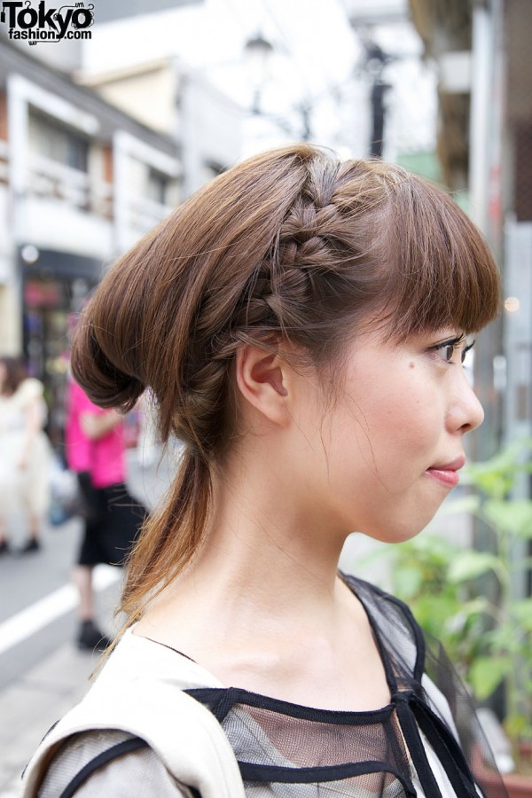 Braided Japanese Hairstyle