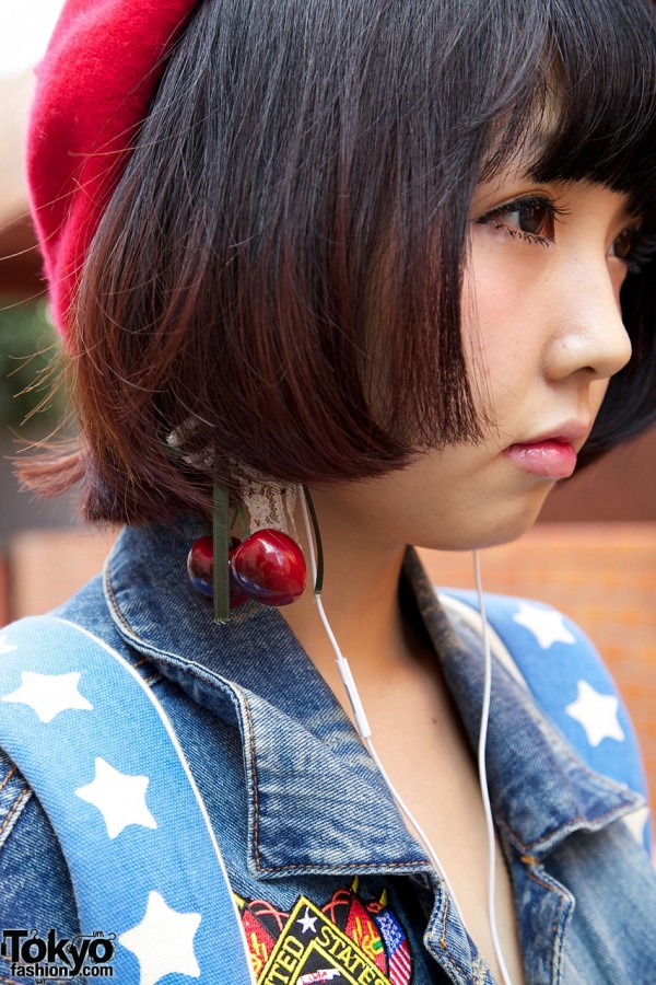 Harajuku Cherry Earrings