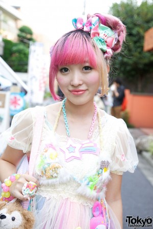 Kumamiki & Junnyan’s Super-Colorful Harajuku Street Style + Pink Hair ...