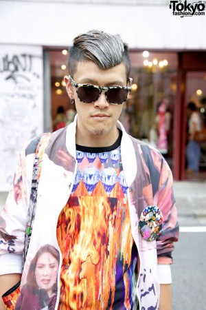 Colorful OKAY! x Radd Lounge Outfit, Vintage Timex & OFWGKTA – Tokyo ...