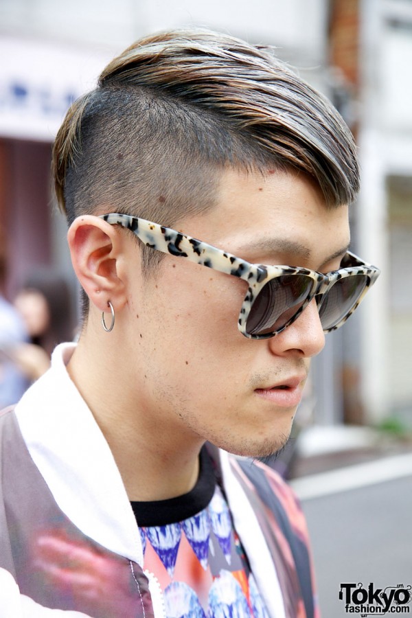 Harajuku Guy Hairstyle & Glasses