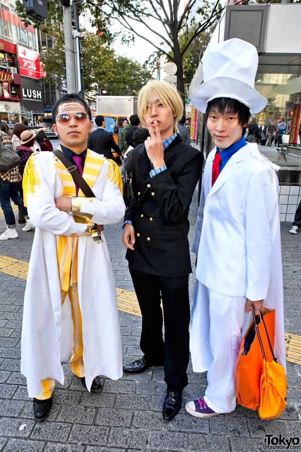 Japanese Guys in Halloween Costumes