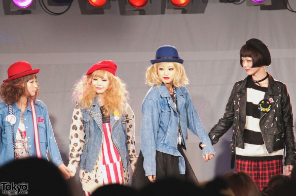 Namaiki Fashion Show at Spinns Harajuku Collection