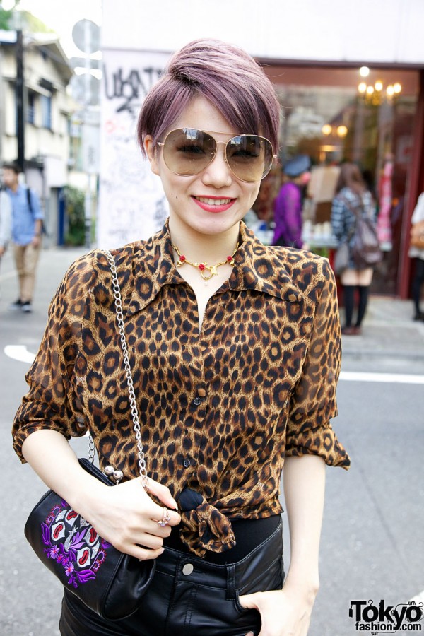 Candy Leopard Print Top