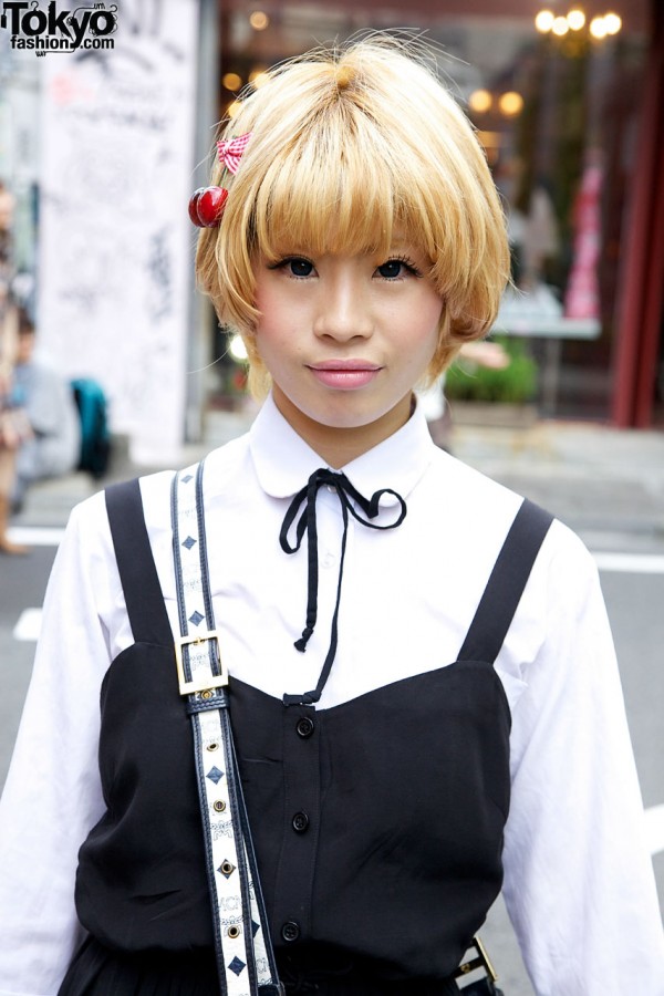 Japanese School Uniform Blouse & Bow Tie
