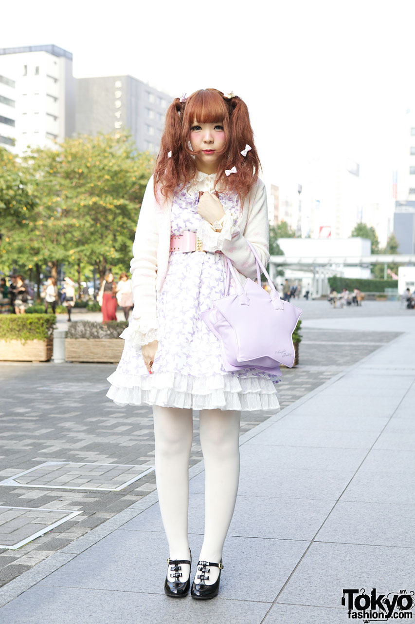 Japanese Girl's Angelic Pretty Dress, F.I.N.T. Shoes & Bows, Bows, Bows