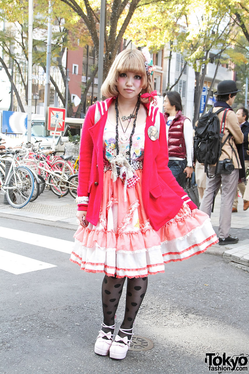 Senon's Milk Harajuku Top w/ Kewpie, Barbie, Spank, Broken Doll & Hello  Kitty Accessories – Tokyo Fashion