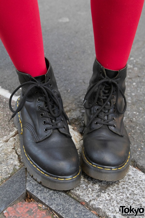 Dr. Martens Boots in Harajuku