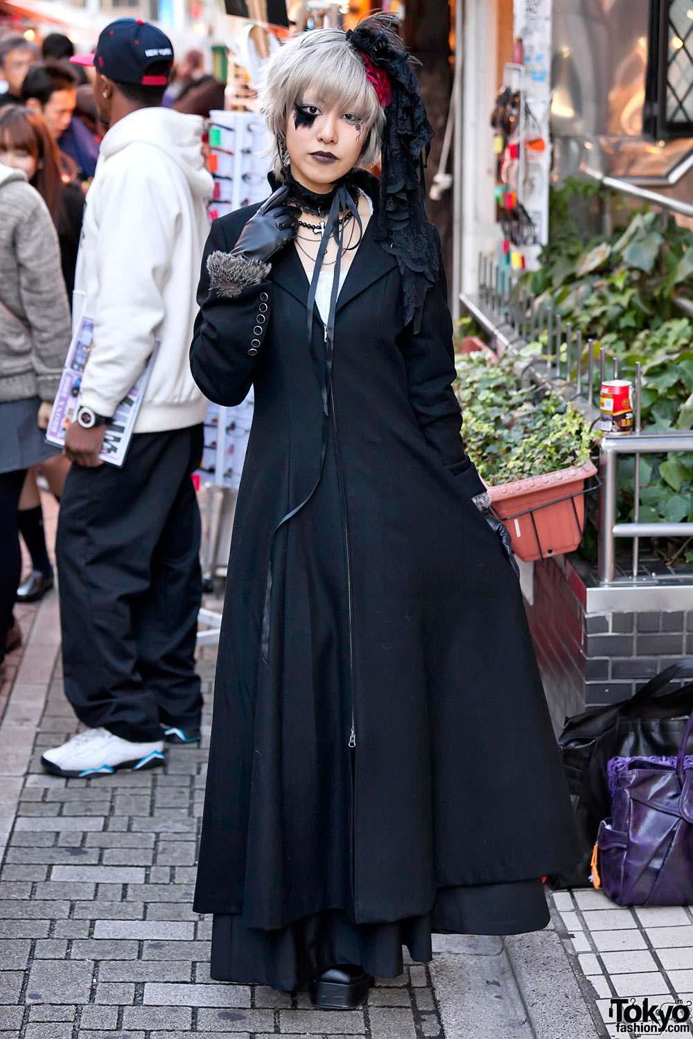 Gothic Fashion on Takeshita Dori in Harajuku.