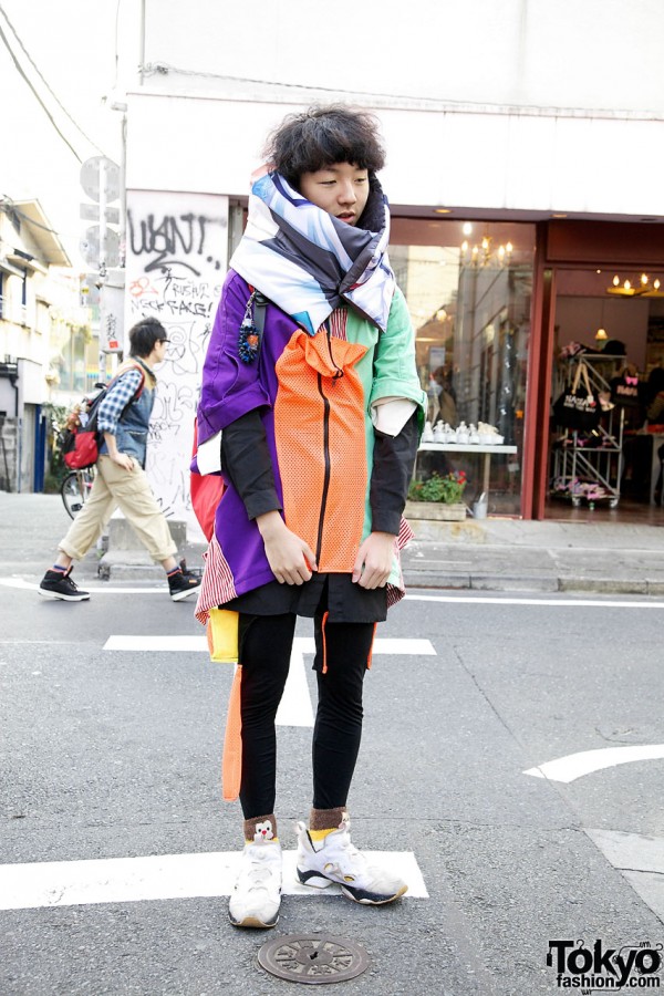 Harajuku Guy’s Jacket Made From Repurposed Pants