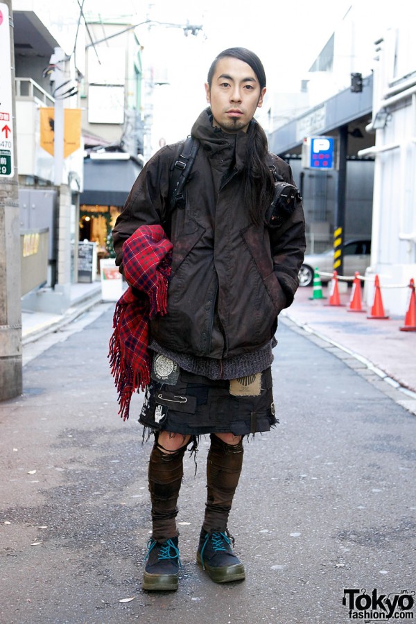 Nada jacket & Children of the Discordance skirt in Harajuku