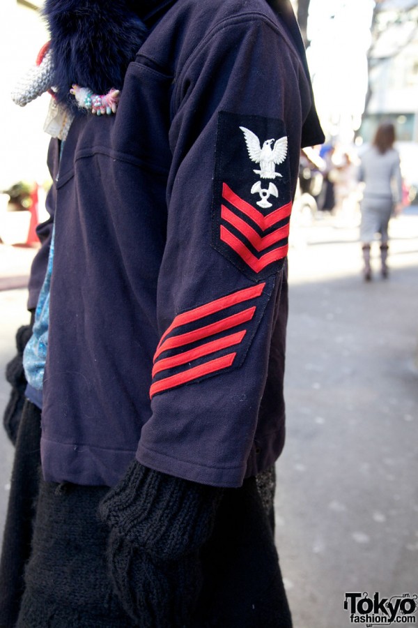 Sailor top in Harajuku