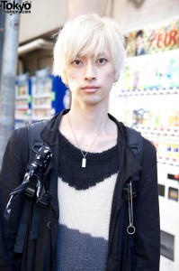 Blonde Japanese Male Model