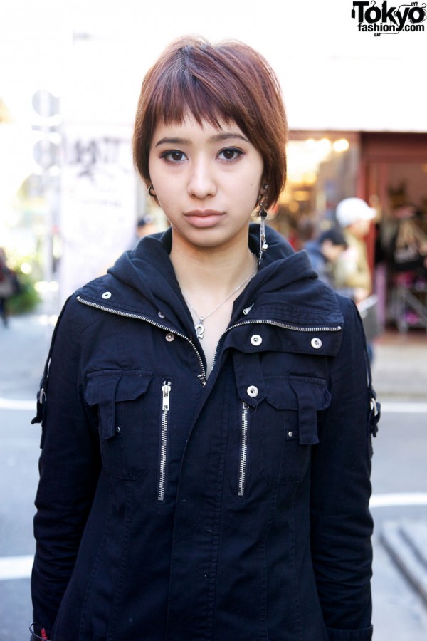 Cute Short Hairstyle in Harajuku