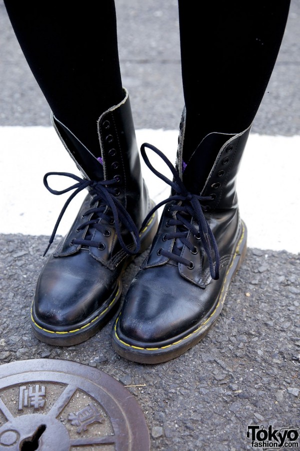 Dr. Martens boots in Harajuku