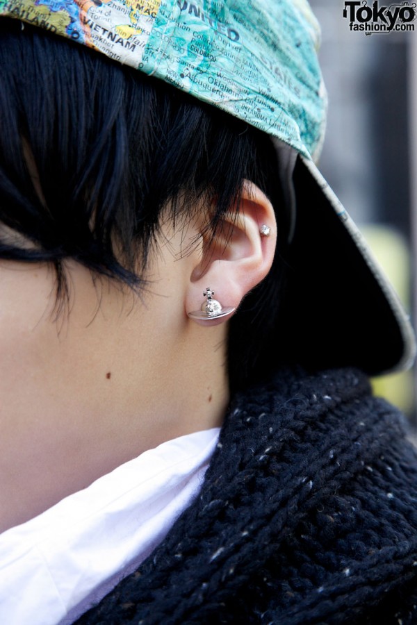 Vivienne Westwood earring in Harajuku