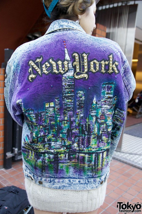 New York Acid Wash Denim Jacket