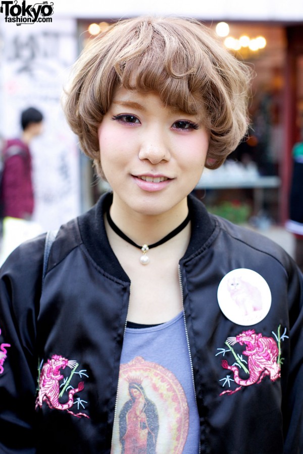 Short Hairstyle & Nadia Harajuku Jacket