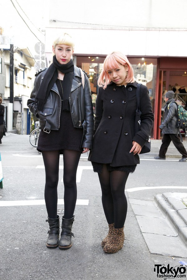 Prince Peter Motorcycle Jacket & Shibuya Frontier Boots vs. Forever 21 Coat & ANAP Chile Booties