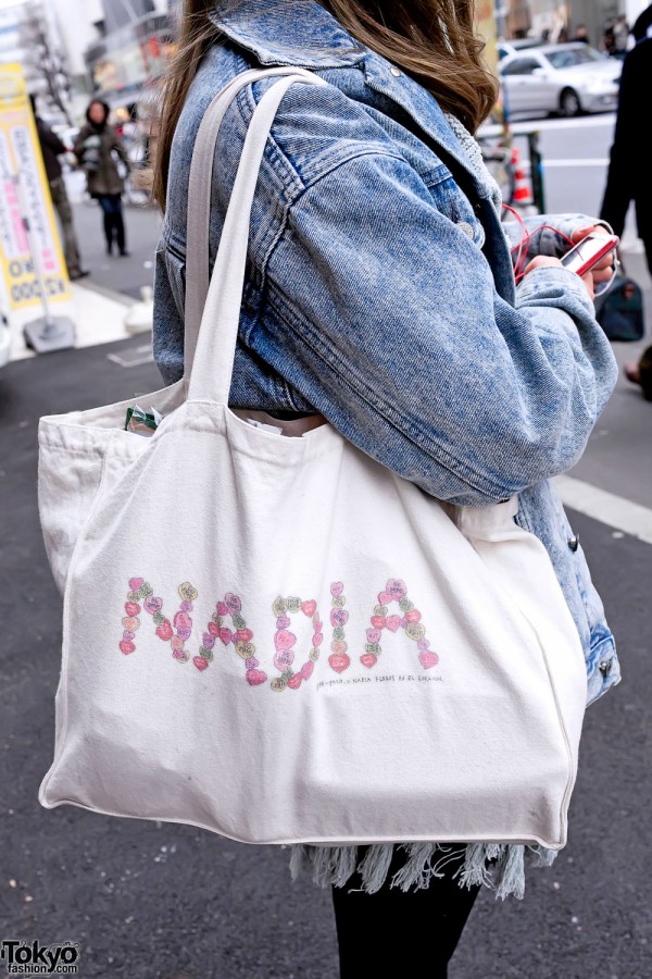Nadia Harajuku Canvas Bag