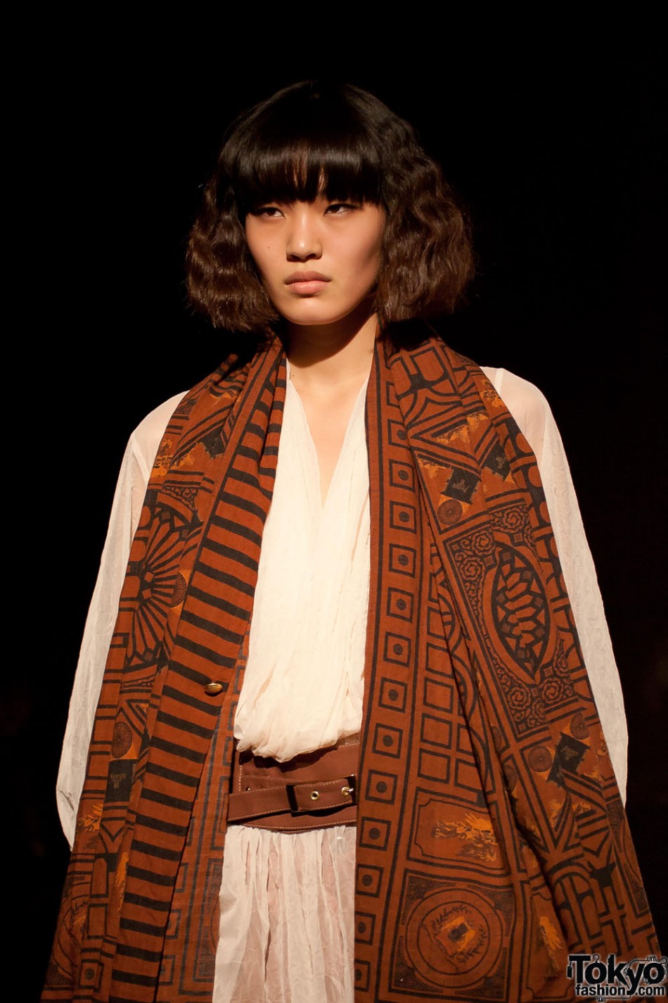 Hideaki Model Dress