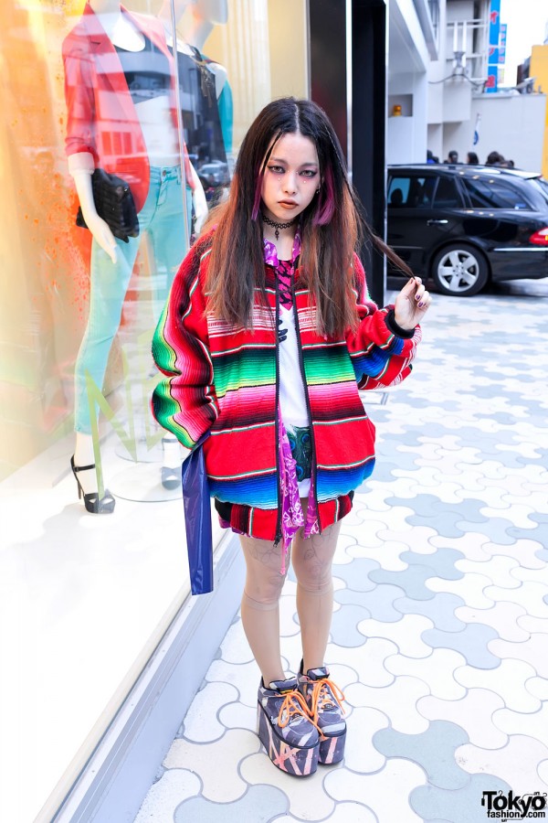Mexican Blanket Jacket From Candy