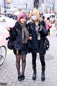 Japanese Girls Street Style in Shibuya