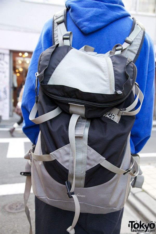 North Face backpack in Harajuku
