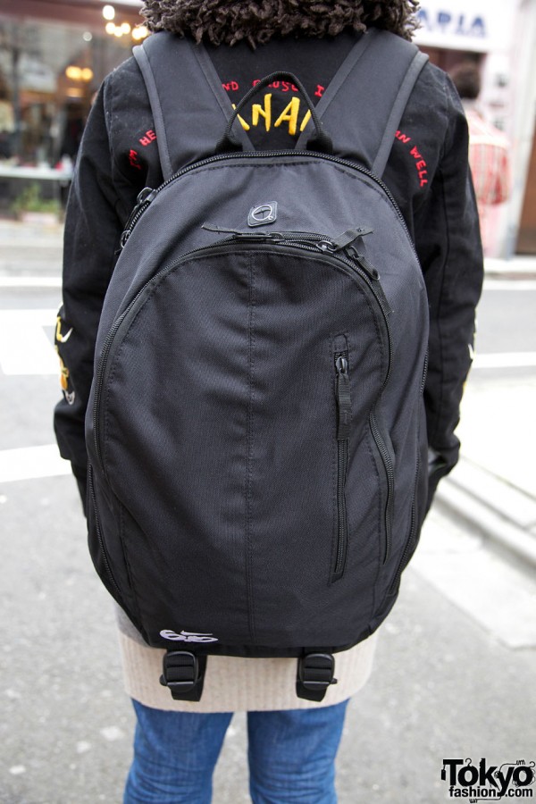 enfant terrible backpack in Harajuku