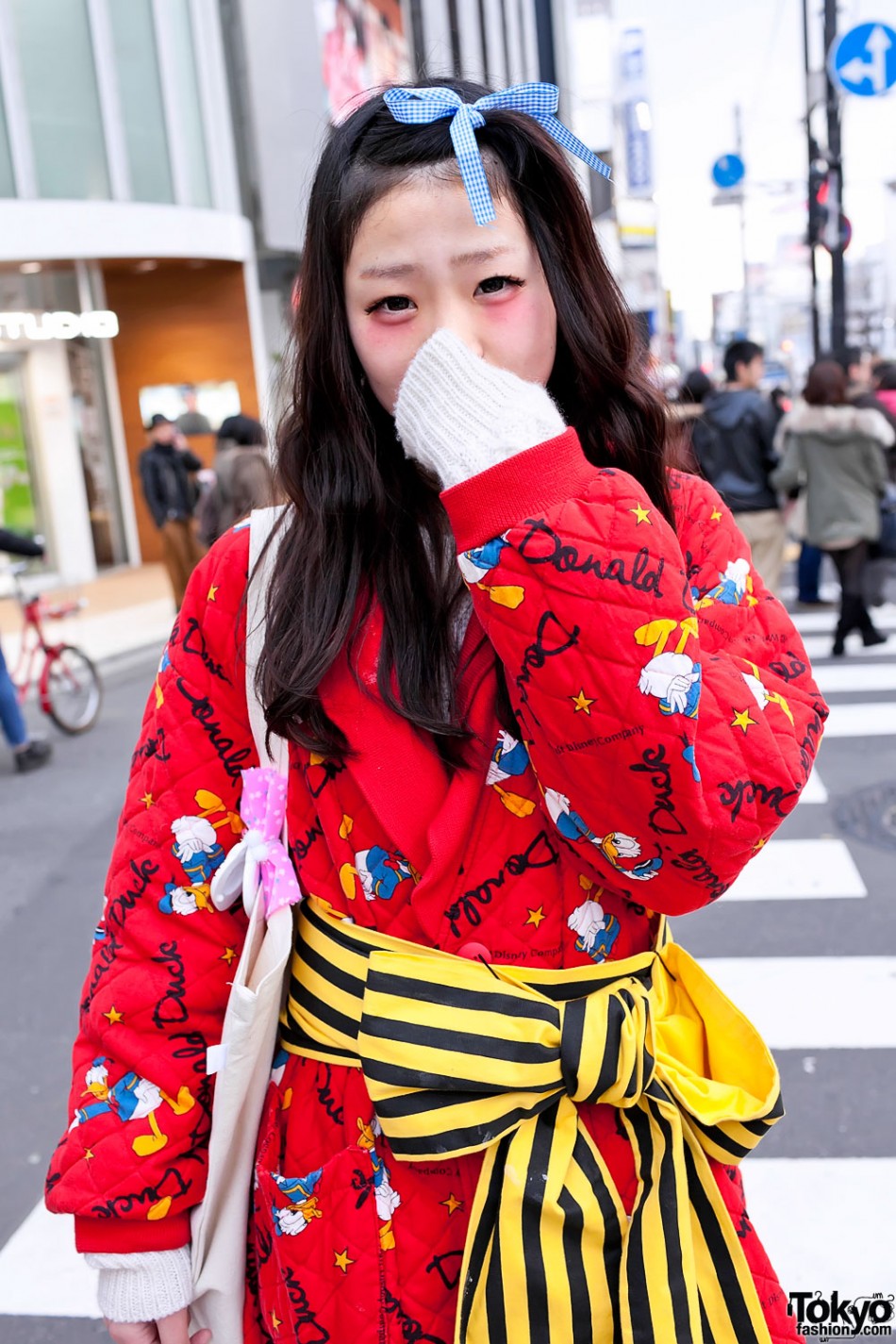 Harajuku Girls' Colorful Fashion & Cute Teddy Bears