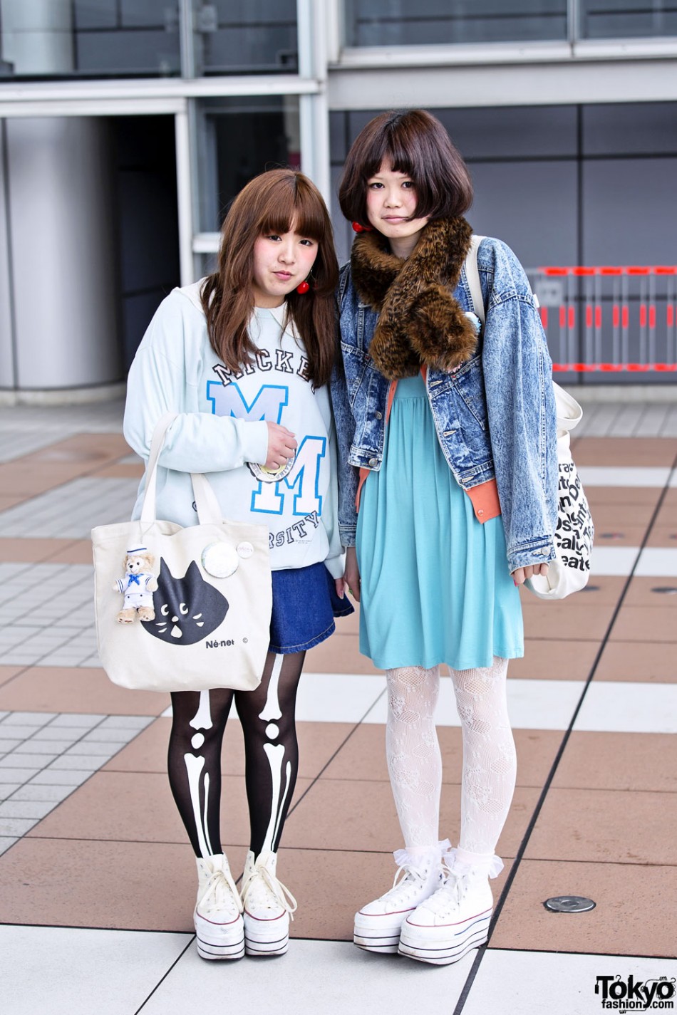 Acid Wash Jackets & Denim Shirts – Tokyo Spring Street Fashion Trends ...