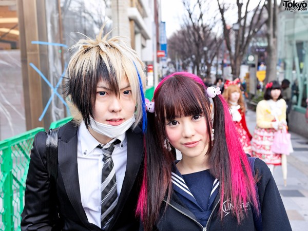 Colorful Harajuku Hairstyles