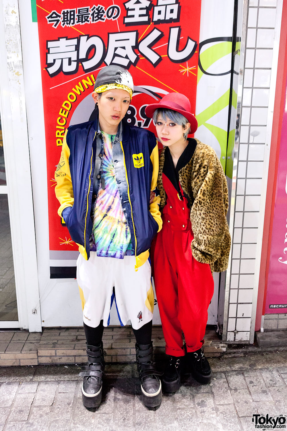 Ricky & Yui on the Street in Shibuya