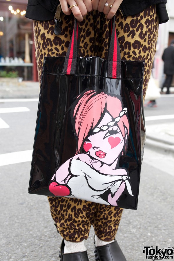 Vinyl graphic bag from Fafi