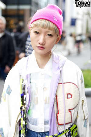 MaU from Kinsella Harajuku w/ Pink House & Vintage Sneakers – Tokyo Fashion