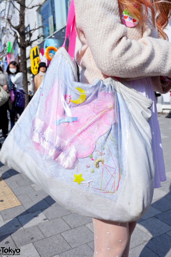 Handmade Fairy Kei-friendly Bag in Harajuku