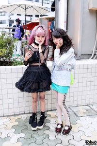 Mayupu & Juria Nakagawa in Harajuku – Tokyo Fashion