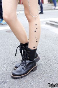 Tattoo Tights & Galstar Boots