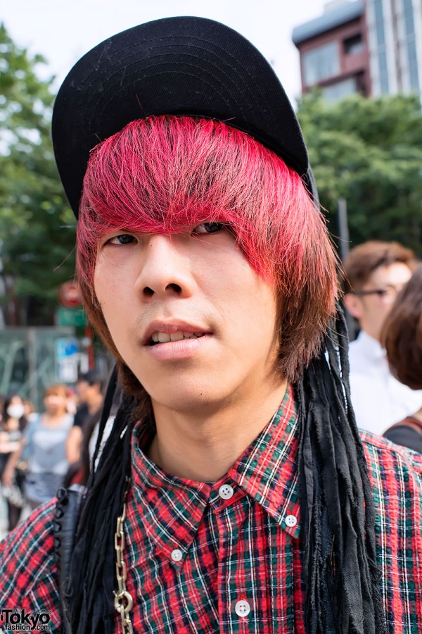 Red Hair Harajuku Guy
