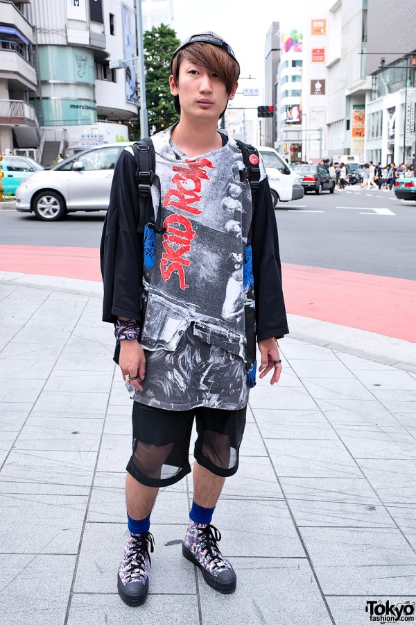 Skid Row “Slave to the Grind” x Hiro Sneakers in Harajuku