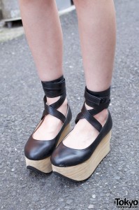 Bodyline Rocking Horse Shoes in Harajuku