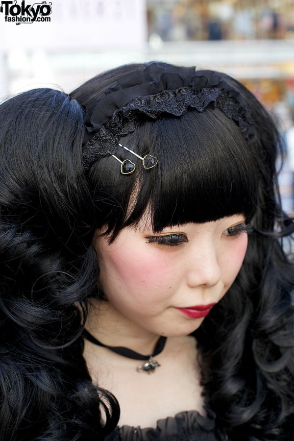 Cute Gothic Hair Clip in Harajuku