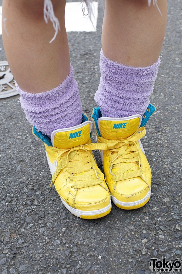 Yellow Nike Sneakers