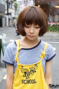 Japanese Bob Hairstyle & Remake Top