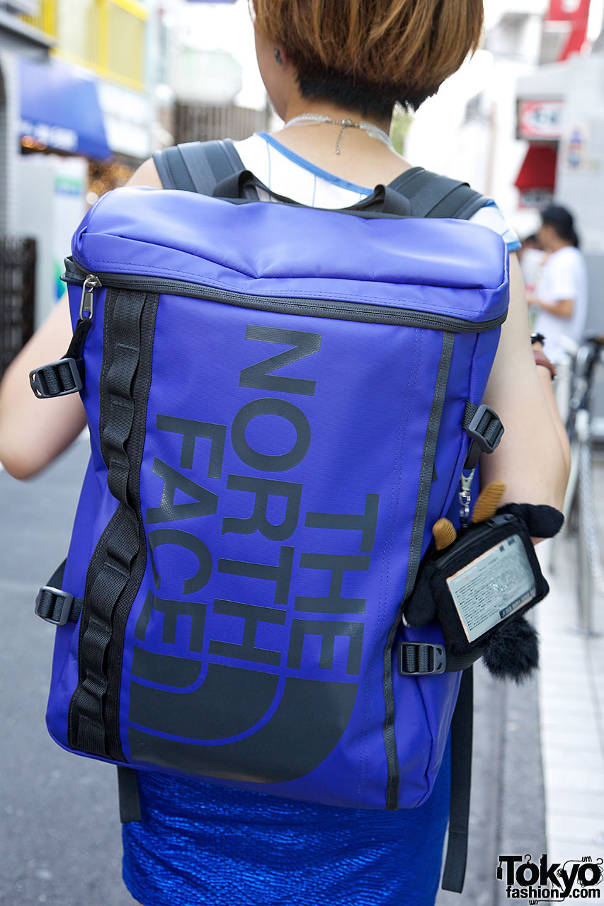 north face rectangular backpack