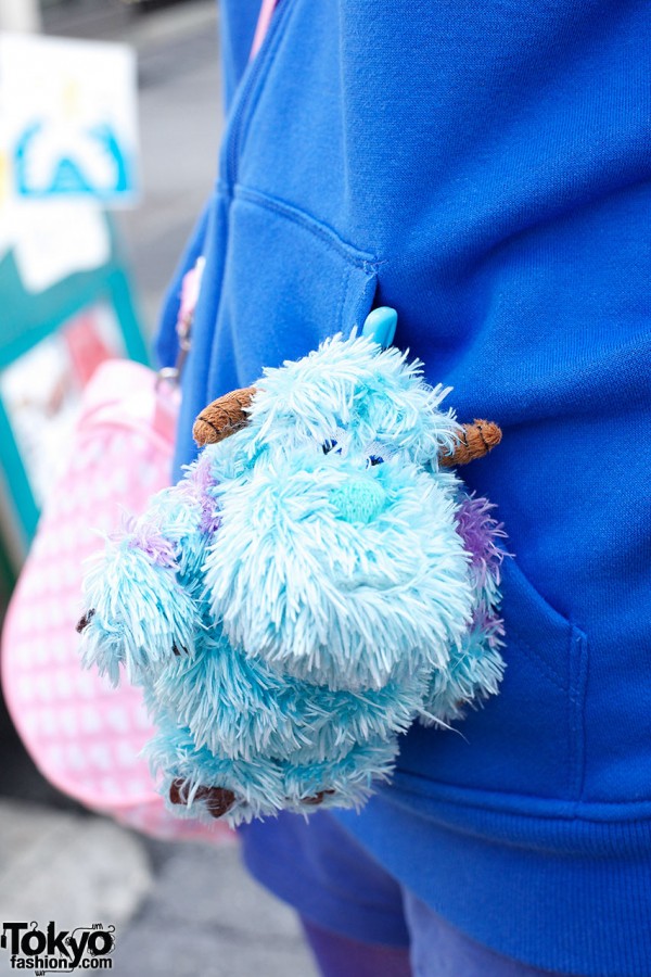 Sulley from Monsters Inc in Harajuku