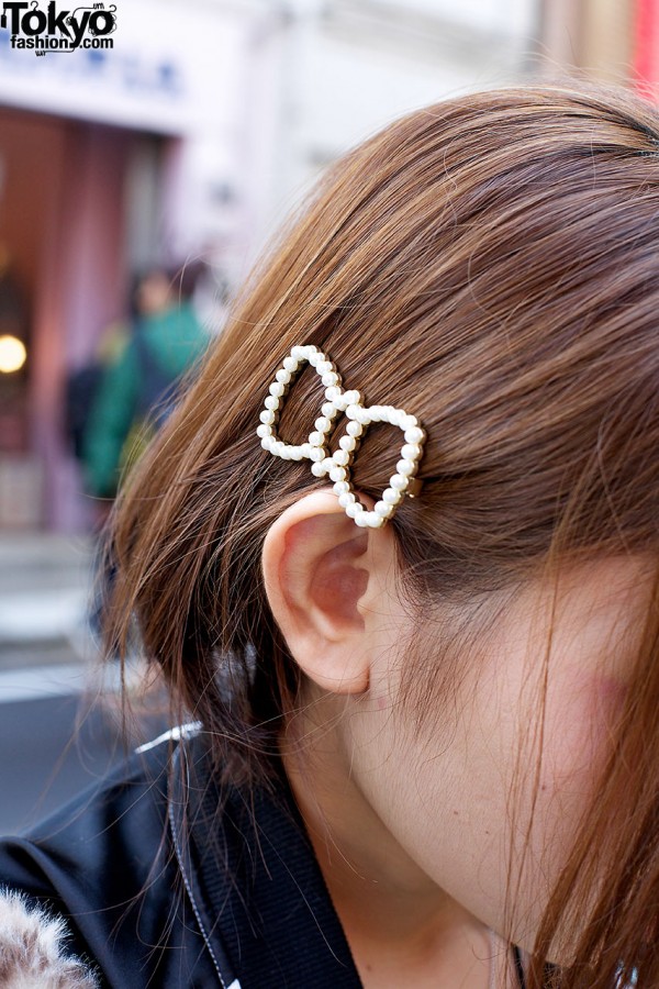 bow hair clip