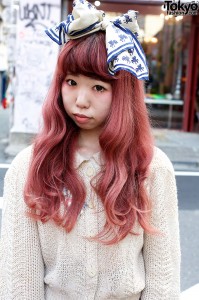 Pretty Pink Harajuku Hair & Bow
