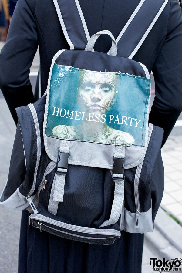 Homeless Party backpack
