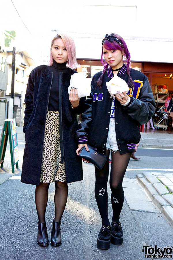 Nadia Harajuku Staffers w/ Violet Hair, Creepers, G.V.G.V., & Alice Black